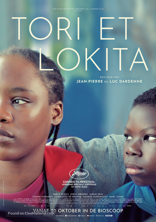 Tori et Lokita - Dutch Movie Poster