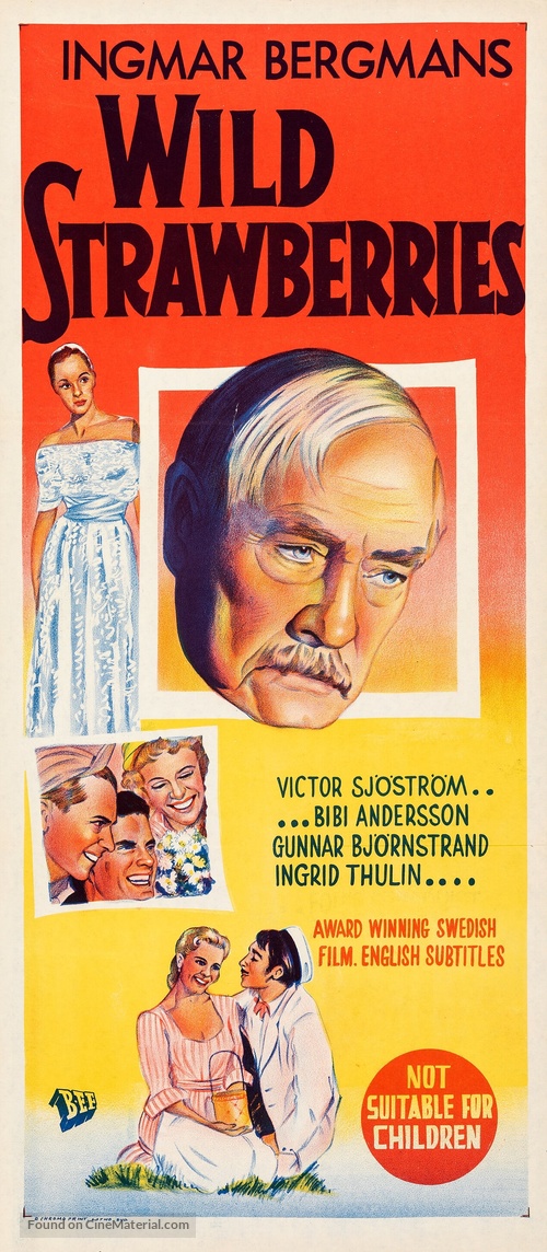 Smultronst&auml;llet - Australian Movie Poster