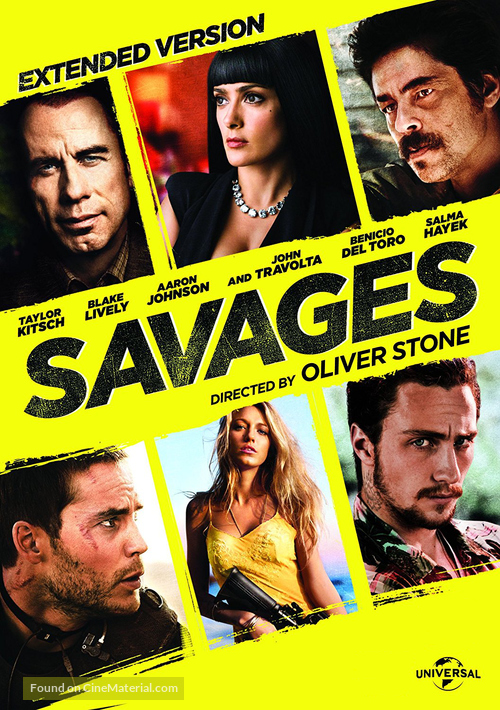 Savages - DVD movie cover