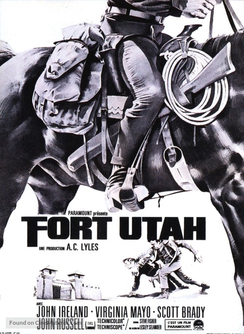 Fort Utah - French Movie Poster