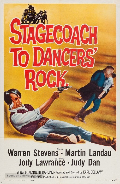 Stagecoach to Dancers&#039; Rock - Movie Poster