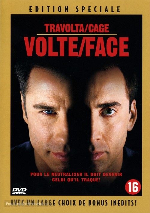 Face/Off - Belgian DVD movie cover