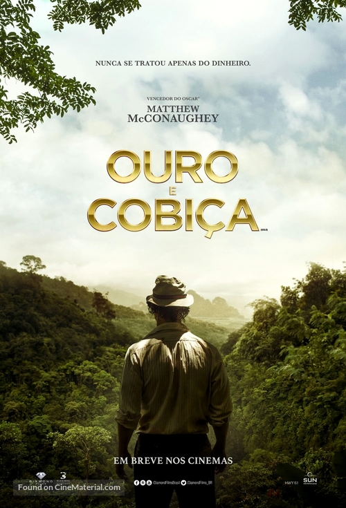 Gold - Brazilian Movie Poster