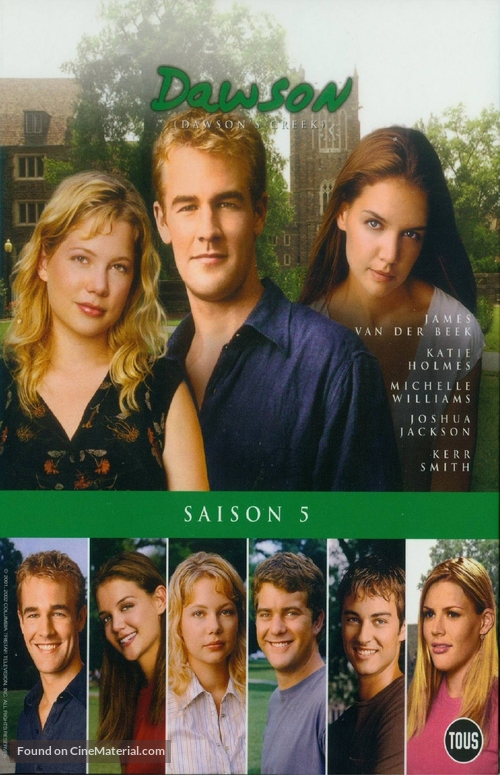 &quot;Dawson&#039;s Creek&quot; - Belgian DVD movie cover