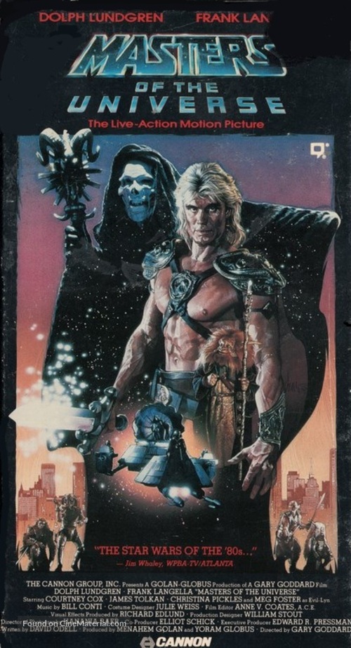 Masters Of The Universe - VHS movie cover