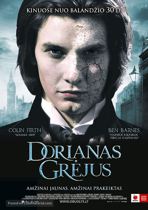 Dorian Gray - Lithuanian Movie Poster