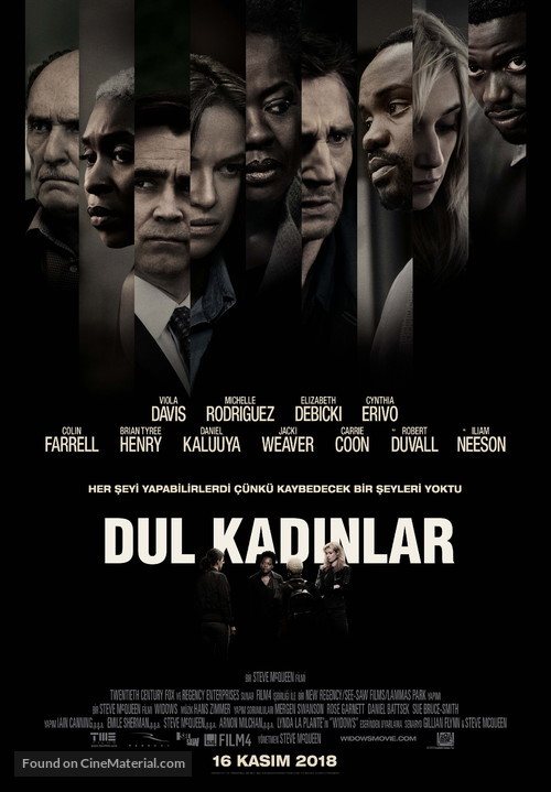 Widows - Turkish Movie Poster