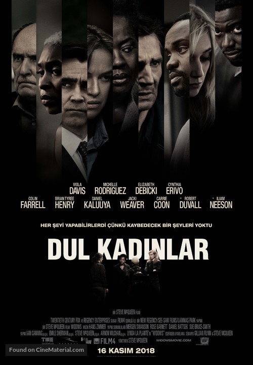 Widows - Turkish Movie Poster