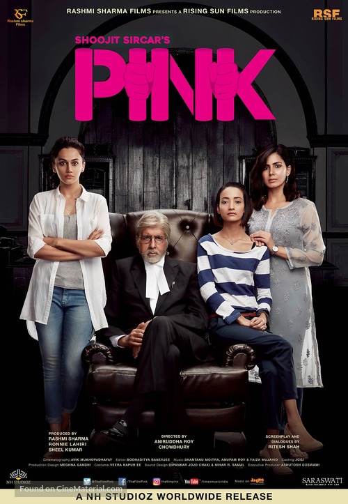 Pink - Indian Movie Poster