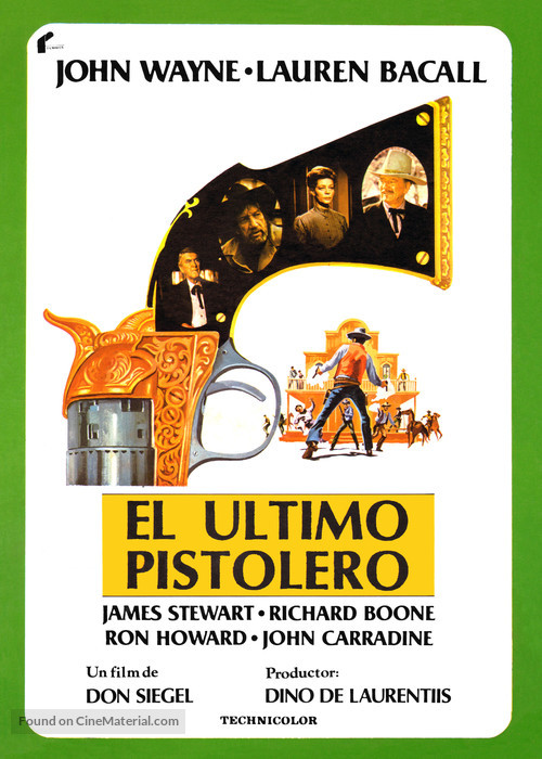 The Shootist - Spanish Movie Poster