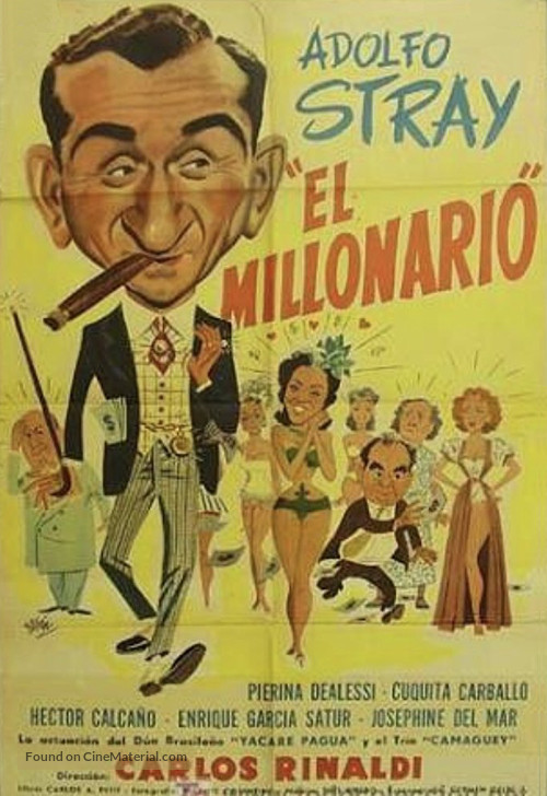 El millonario - Argentinian Movie Poster