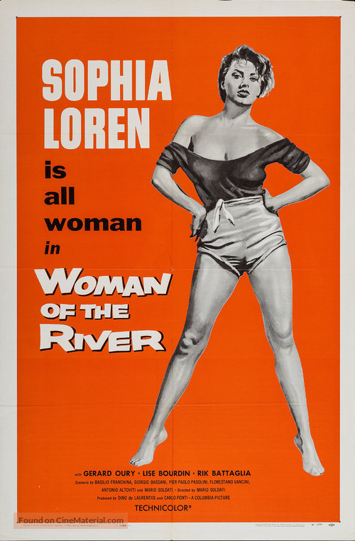 La donna del fiume - Movie Poster