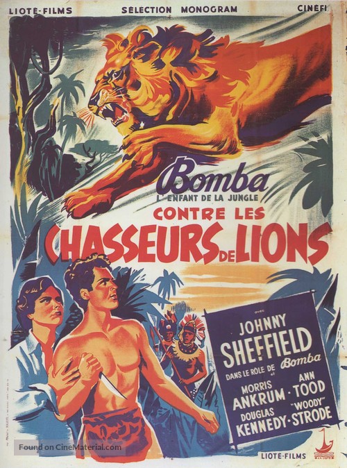 The Lion Hunters - French Movie Poster