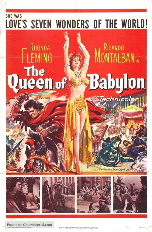 Cortigiana di Babilonia - Movie Poster