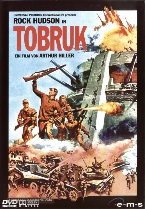 Tobruk - German Movie Cover