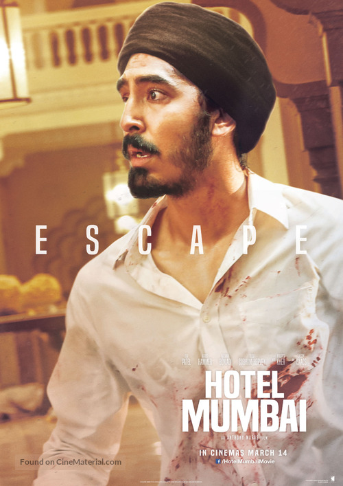 Hotel Mumbai - Australian Movie Poster