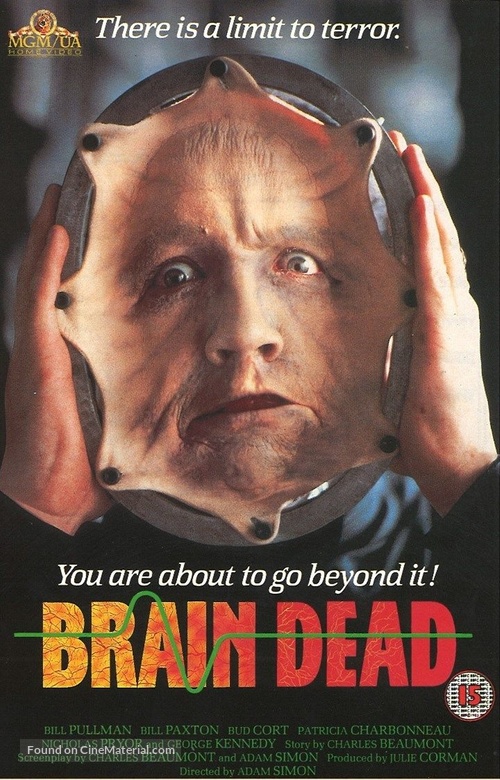 Brain Dead - British VHS movie cover