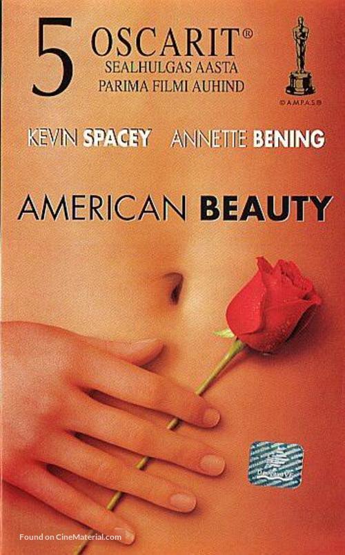 American Beauty - Estonian VHS movie cover