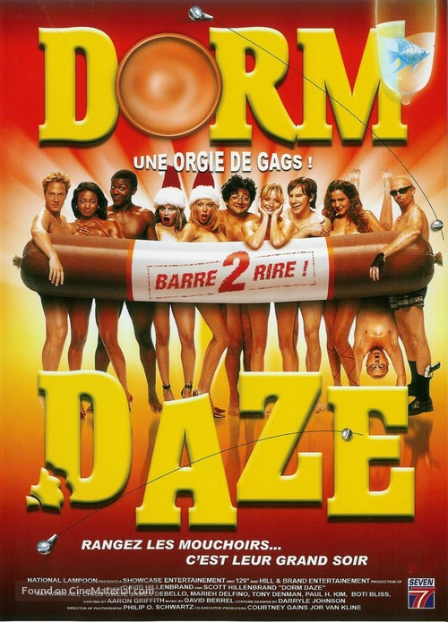 Dorm Daze - French DVD movie cover