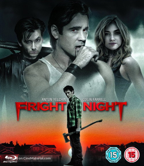 Fright Night - British Blu-Ray movie cover