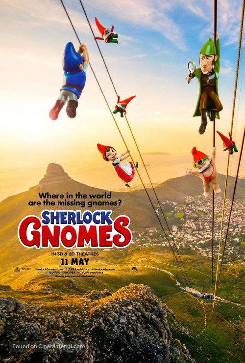 Sherlock Gnomes - South African Movie Poster