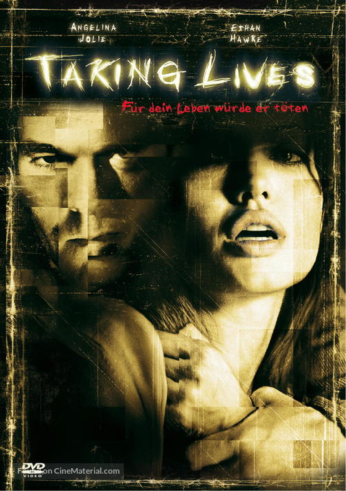 Taking Lives - German DVD movie cover