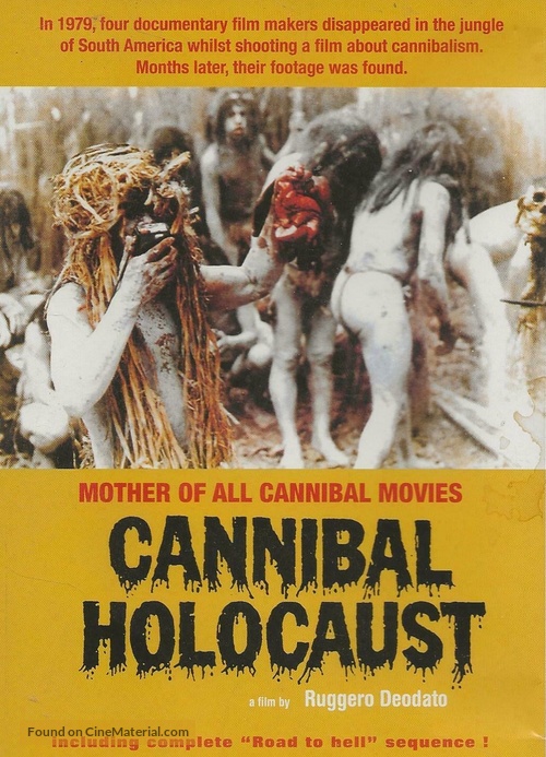 Cannibal Holocaust - Dutch DVD movie cover