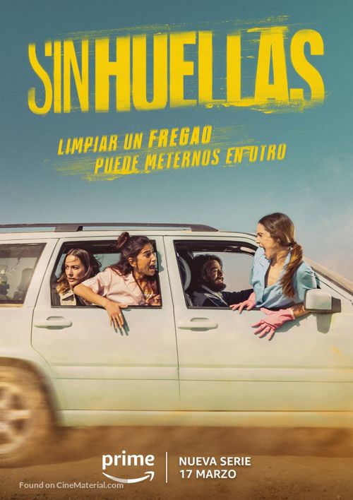 &quot;Sin huellas&quot; - Spanish Movie Poster