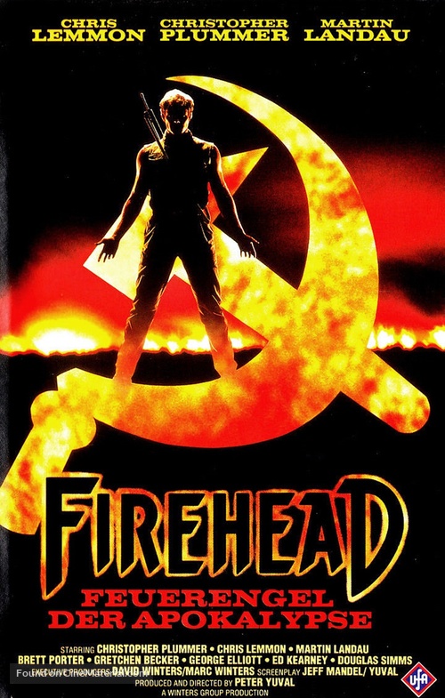 Firehead - German VHS movie cover