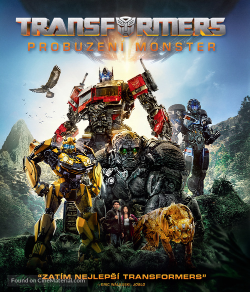 Transformers: Rise of the Beasts - Czech Blu-Ray movie cover