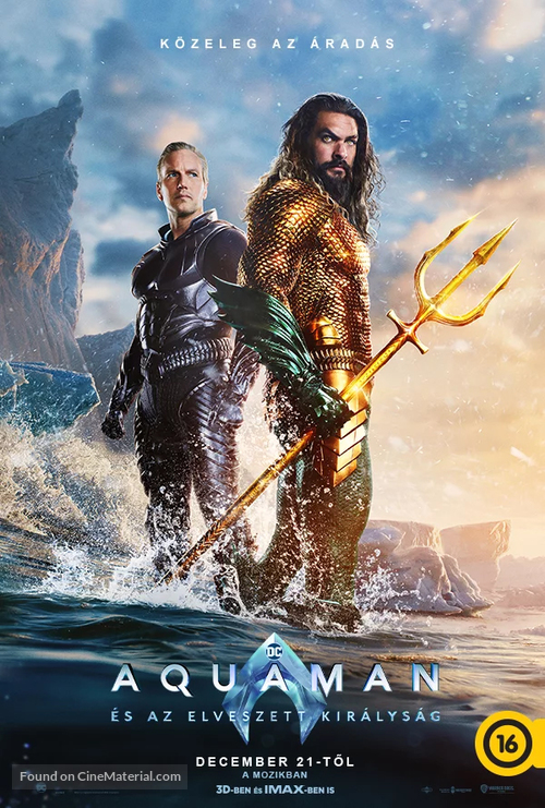 Aquaman and the Lost Kingdom - Hungarian Movie Poster