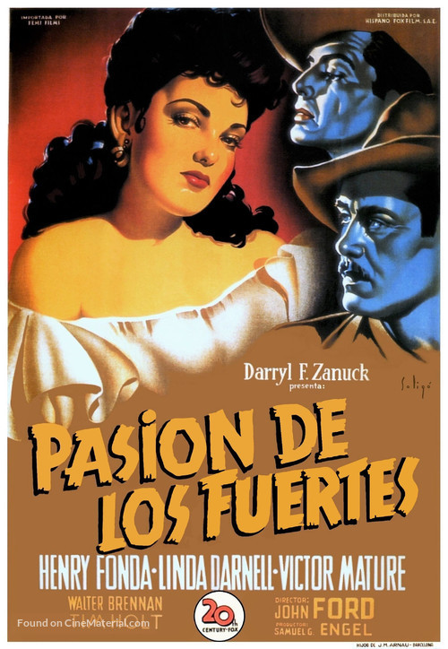 My Darling Clementine - Spanish Movie Poster