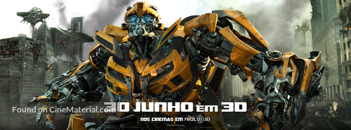 Transformers: Dark of the Moon - Portuguese Movie Poster