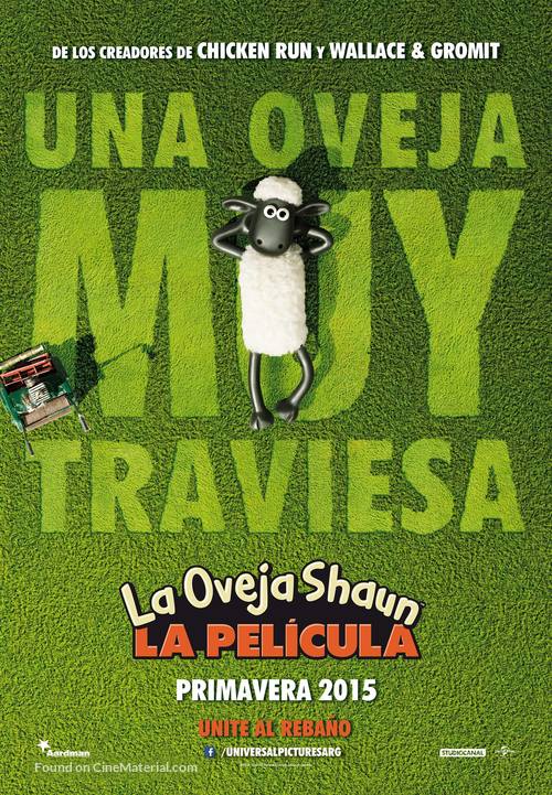 Shaun the Sheep - Argentinian Movie Poster