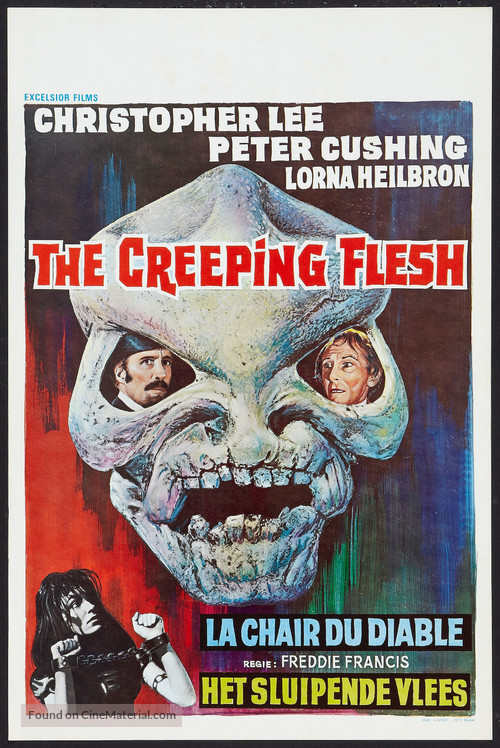The Creeping Flesh - Belgian Movie Poster