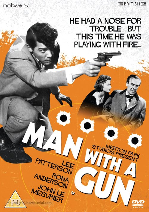 Man with a Gun - British DVD movie cover