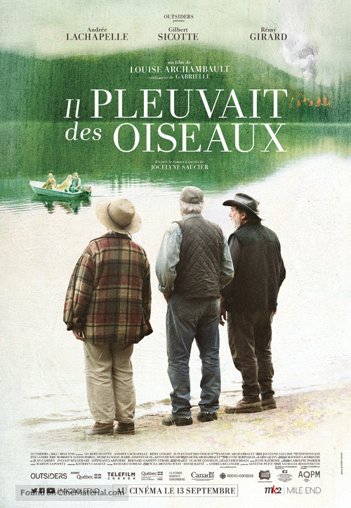 Il pleuvait des oiseaux - Canadian Movie Poster