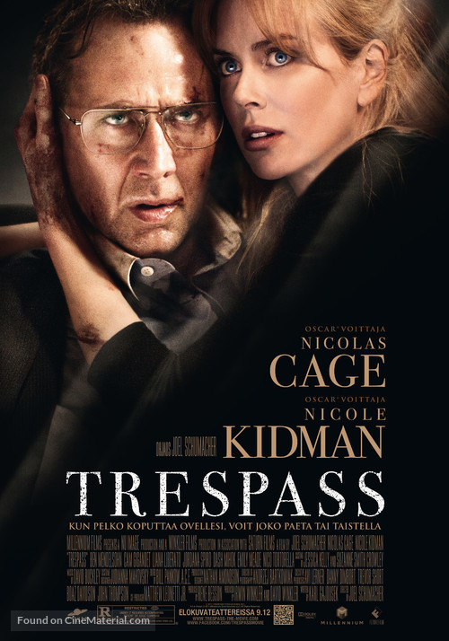 Trespass - Finnish Movie Poster