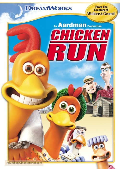 Chicken Run - DVD movie cover