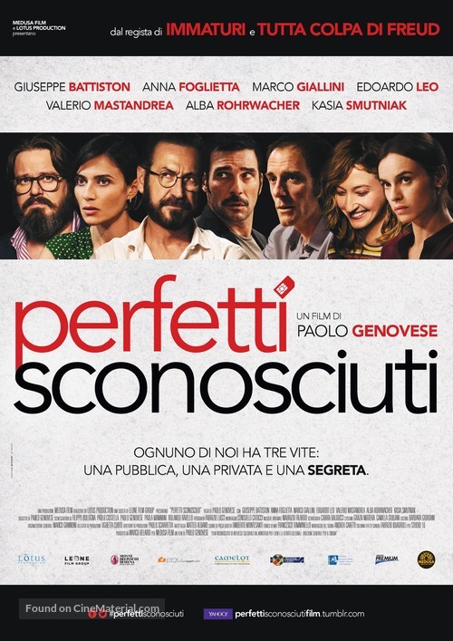 Perfetti sconosciuti - Italian Movie Poster