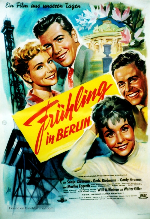 Fr&uuml;hling in Berlin - German Movie Poster