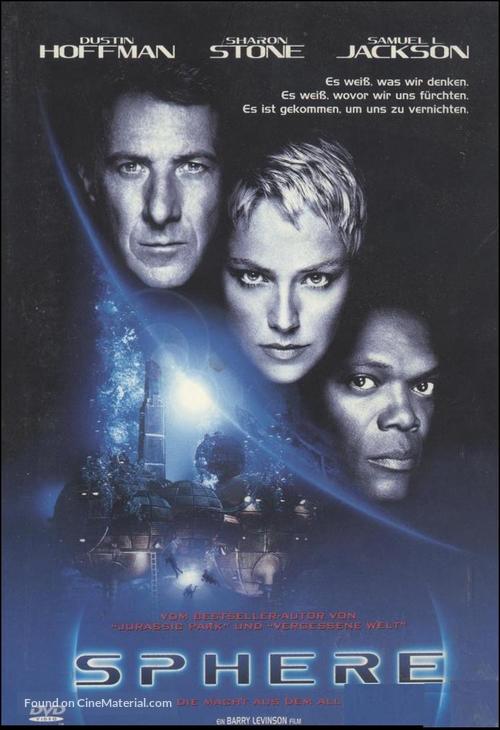 Sphere - German DVD movie cover