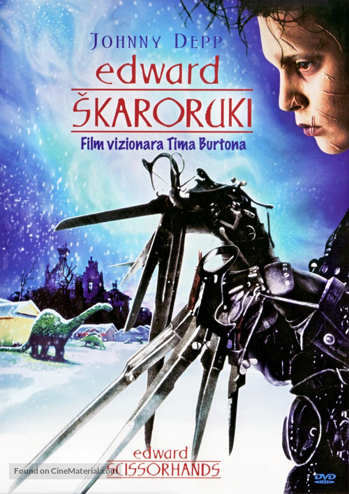 Edward Scissorhands - Croatian Movie Cover