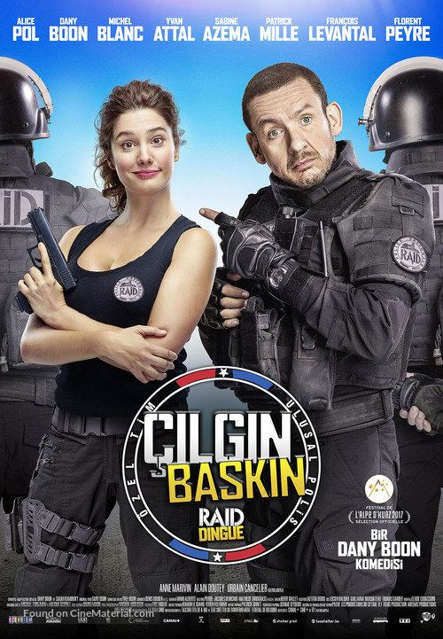 Raid dingue - Turkish Movie Poster