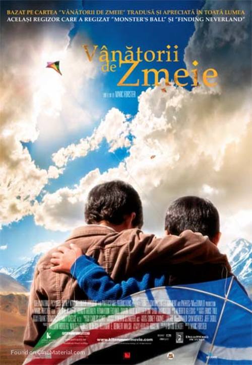 The Kite Runner - Romanian Movie Poster