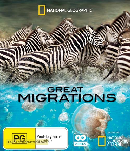 &quot;Great Migrations&quot; - Australian Blu-Ray movie cover