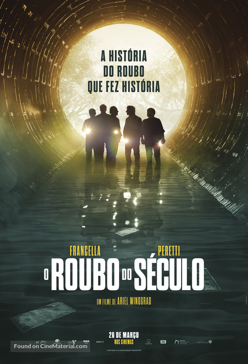 El robo del siglo - Brazilian Movie Poster