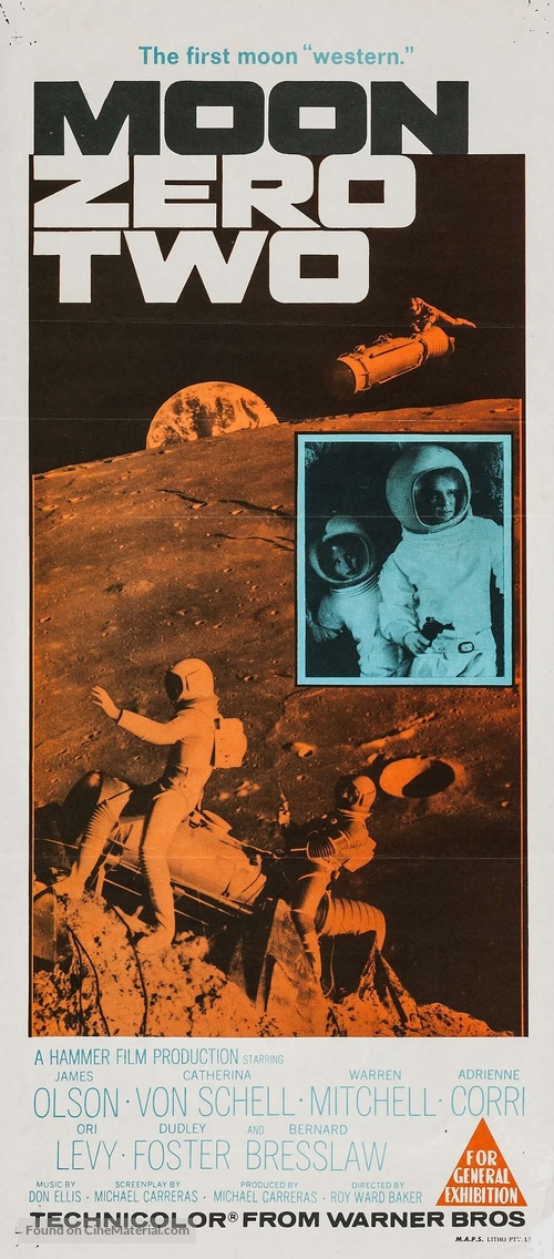 Moon Zero Two - Australian Movie Poster