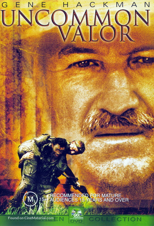 Uncommon Valor - Australian DVD movie cover