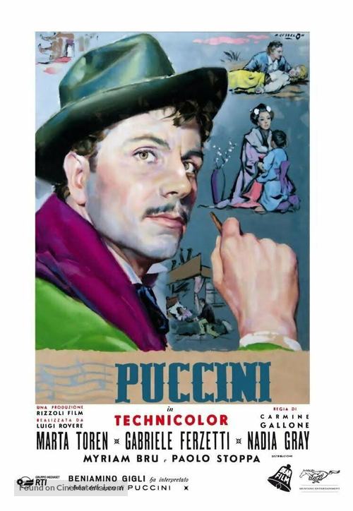 Puccini - Italian Movie Poster